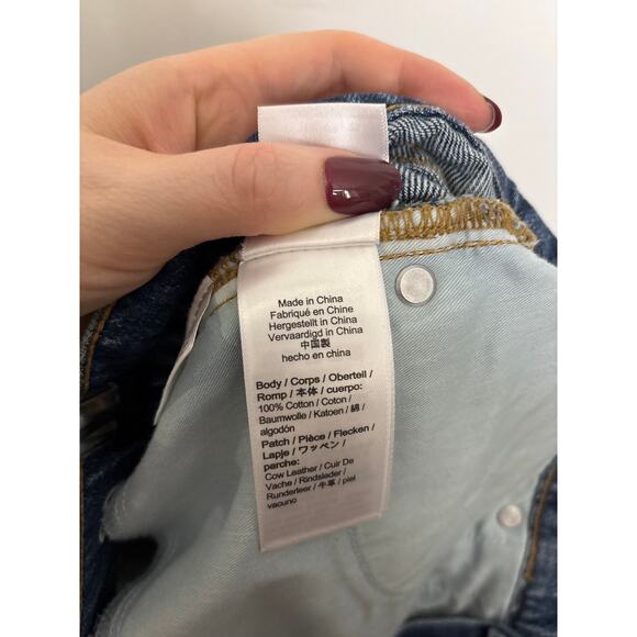 J.Crew Full-Length Demi-Boot Jean Womens 32 Blue Kamari Wash High Rise NWT - Picture 6 of 7